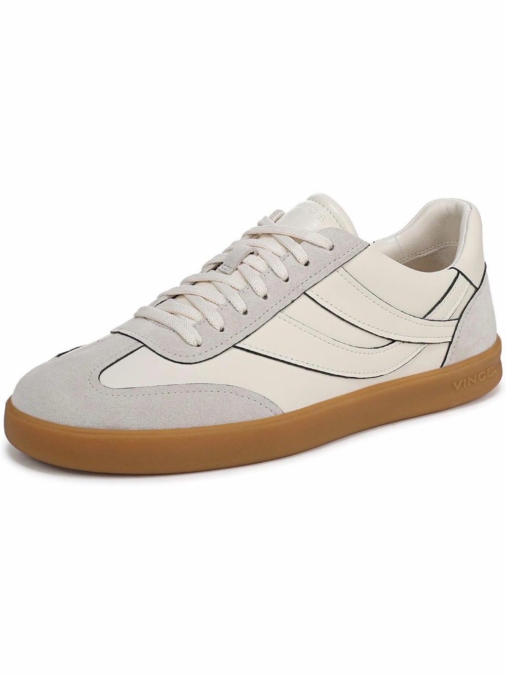 Like New Vince Men's Oasis Sneakers Horchata/Pebble White Size 8.5